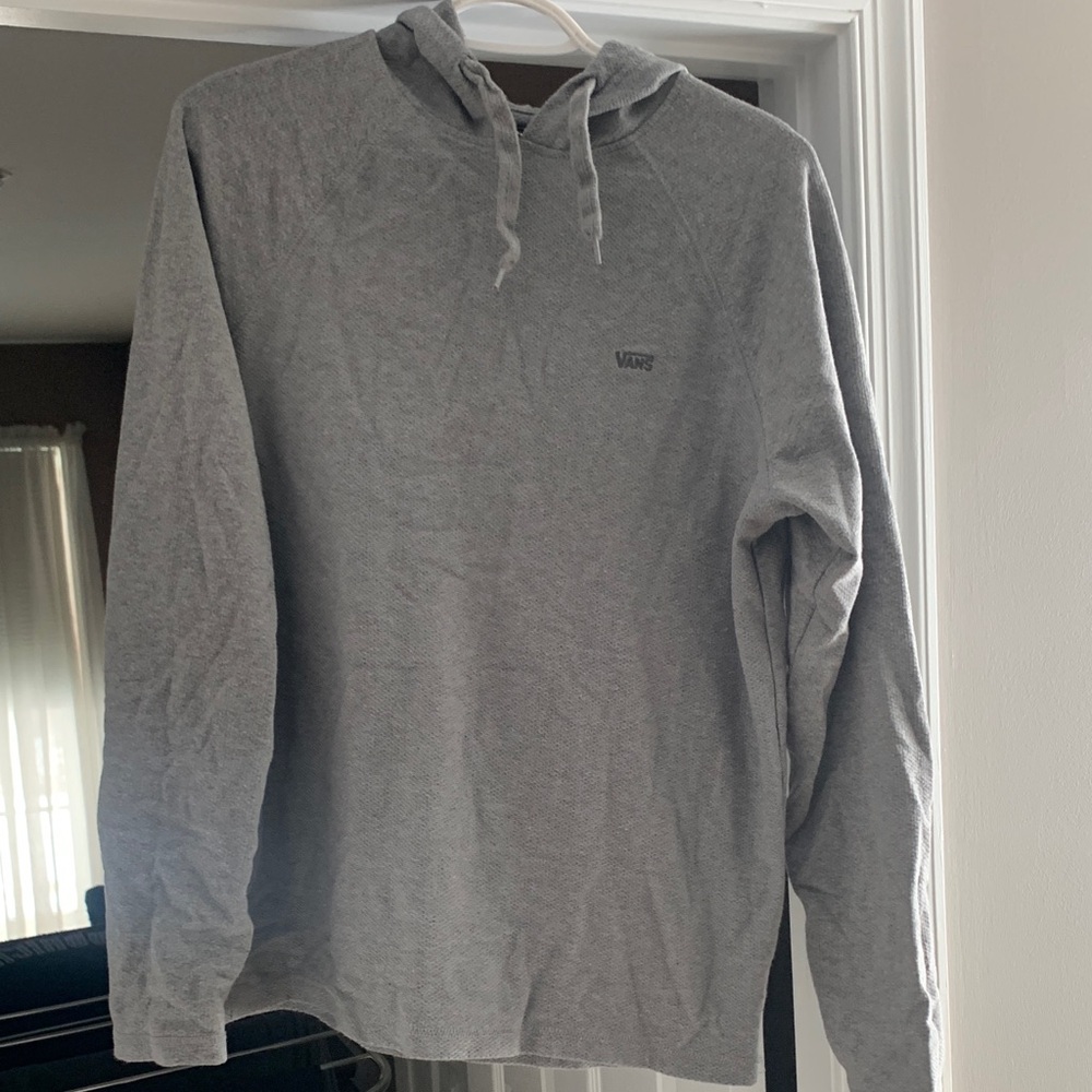 Vans Men's Heather Gray Hoodie